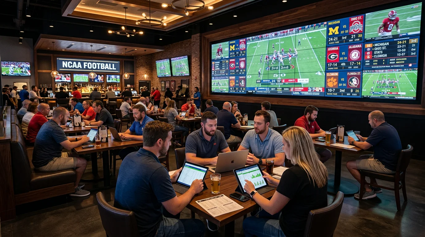 Panorama del mercado de apuestas deportivas en NCAA Football