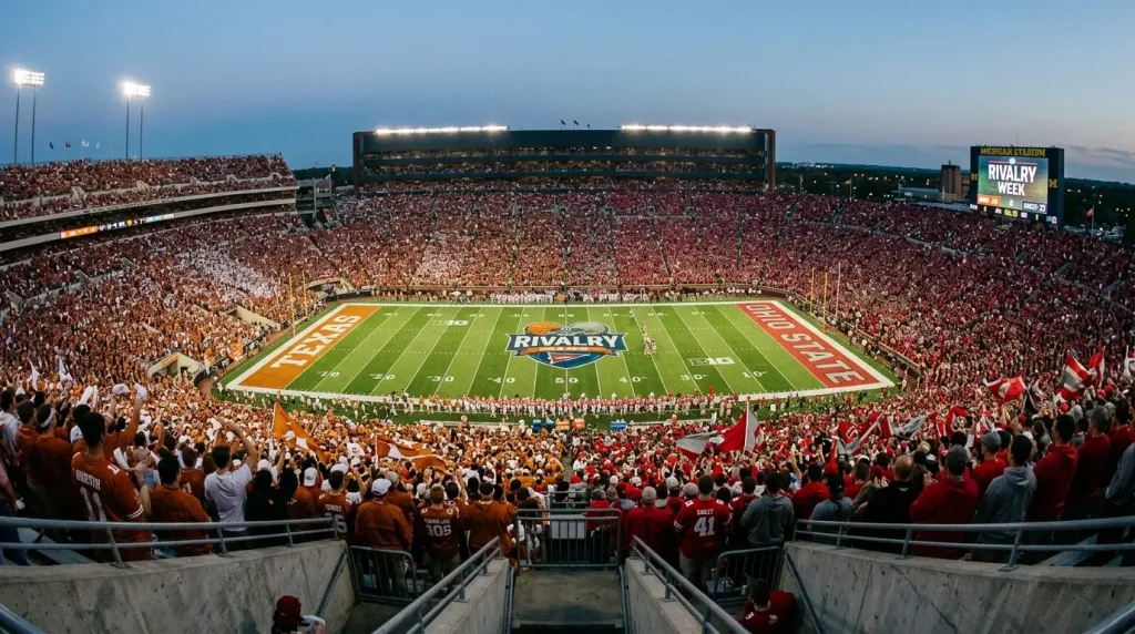 Apuestas en rivalidades NCAA football como afectan a las lineas