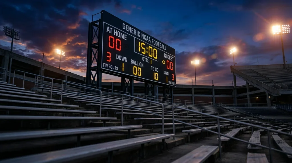 Spread en apuestas de NCAA football con análisis de datos